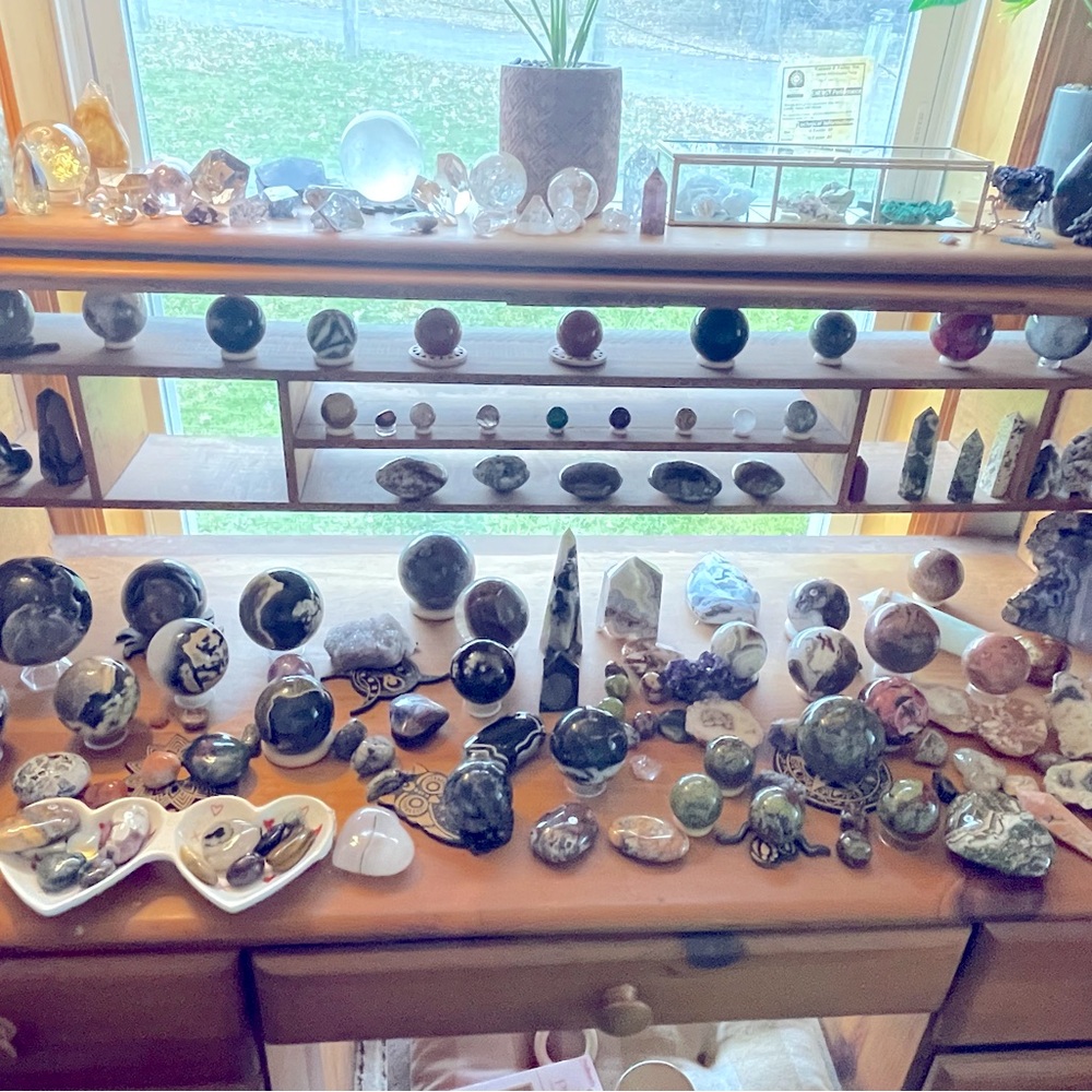 100+pcs high-quality healing crystal bundle